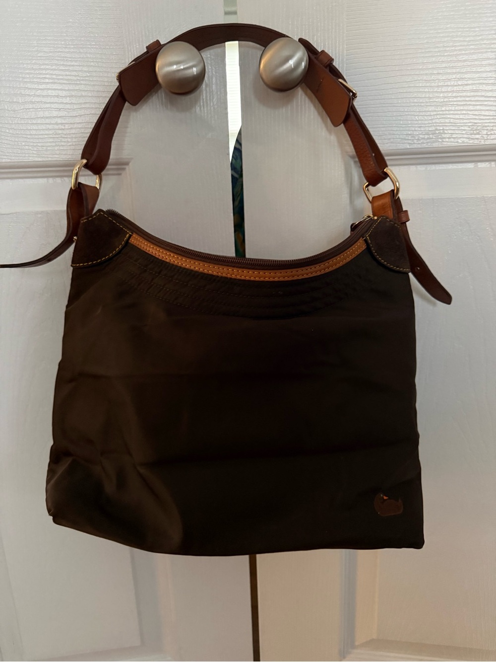 Dooney & Bourke classic Brown All Weather with Leather strap